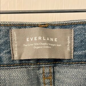 Everlane Blue Straight Leg Jeans